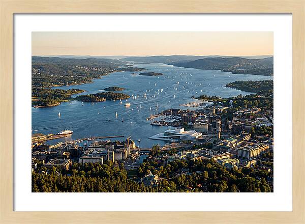 Oslofjord At Golden Hour