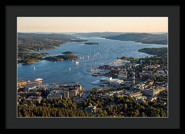 Oslofjord At Golden Hour