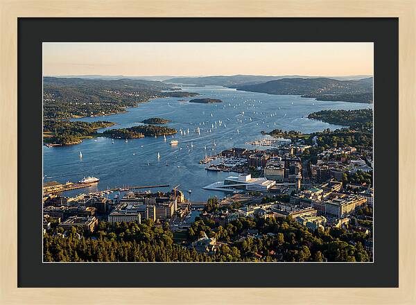Oslofjord At Golden Hour