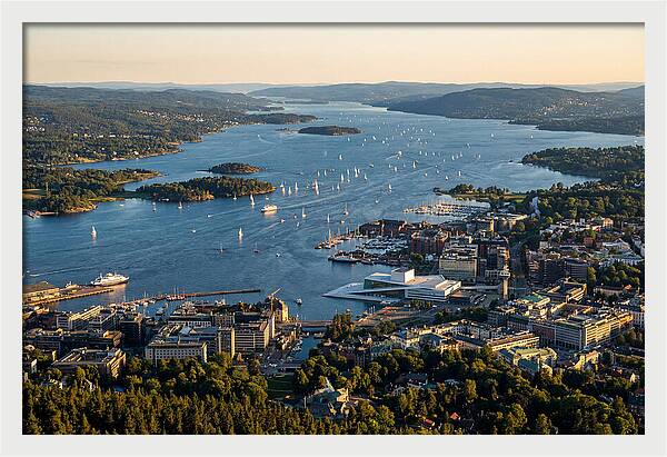 Oslofjord At Golden Hour