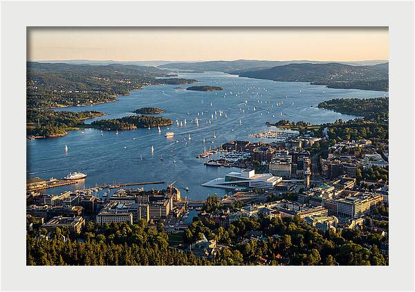 Oslofjord At Golden Hour