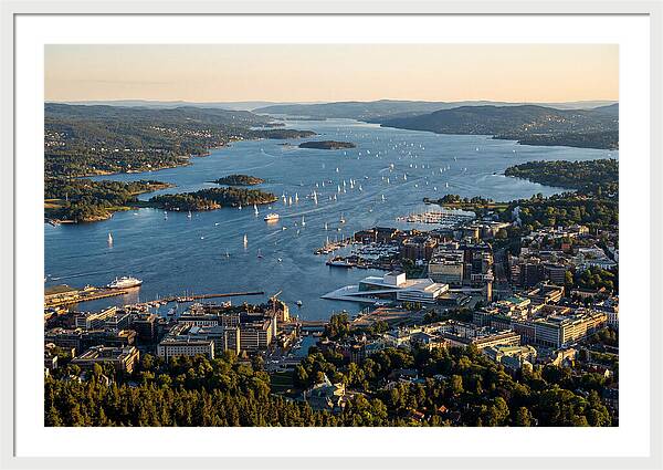 Oslofjord At Golden Hour