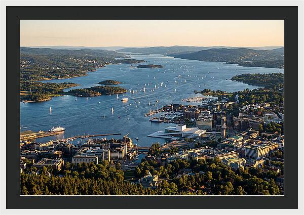 Oslofjord At Golden Hour
