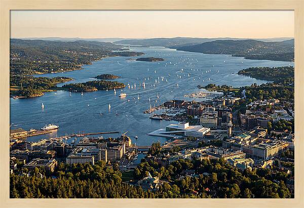 Oslofjord At Golden Hour