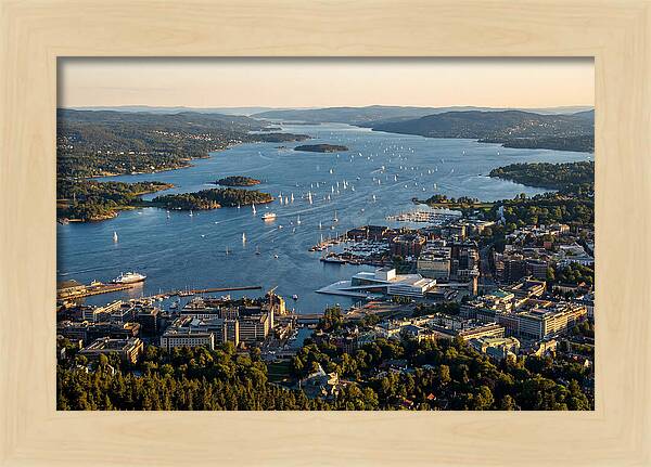 Oslofjord At Golden Hour