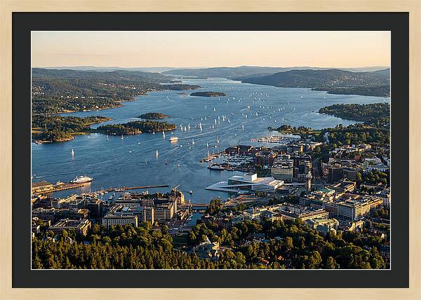 Oslofjord At Golden Hour
