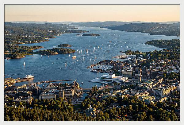 Oslofjord At Golden Hour