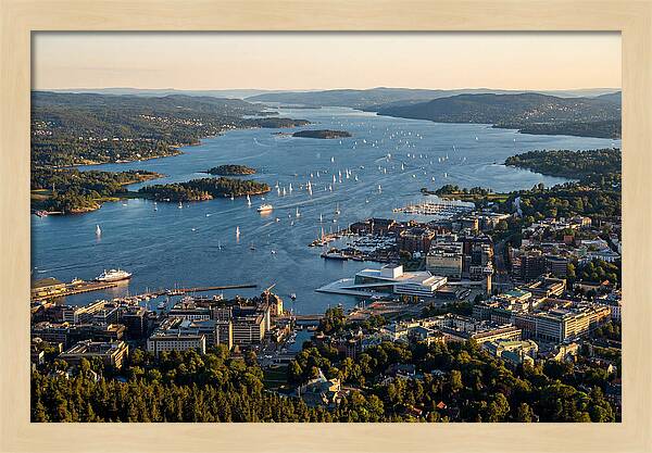 Oslofjord At Golden Hour