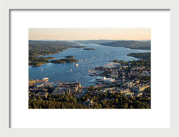 Oslofjord At Golden Hour