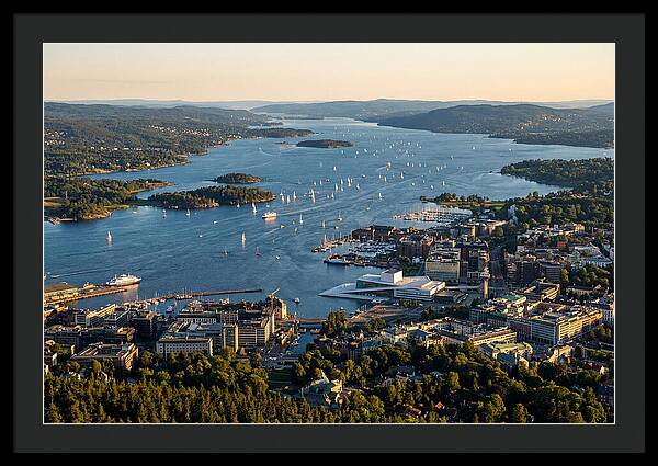 Oslofjord At Golden Hour