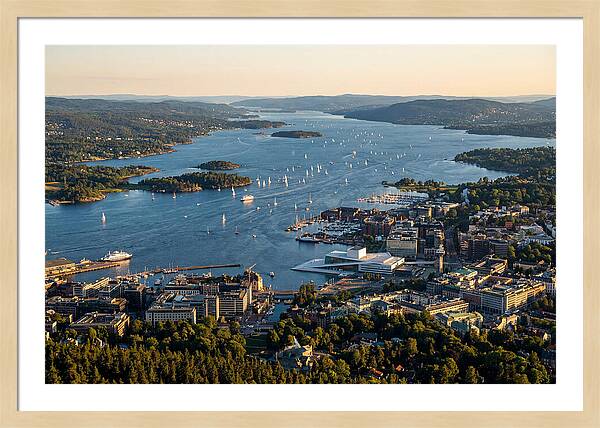 Oslofjord At Golden Hour