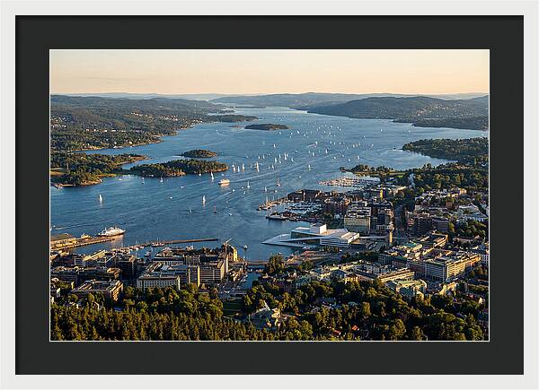 Oslofjord At Golden Hour