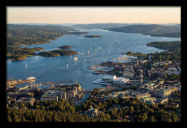 Oslofjord At Golden Hour