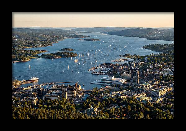 Oslofjord At Golden Hour