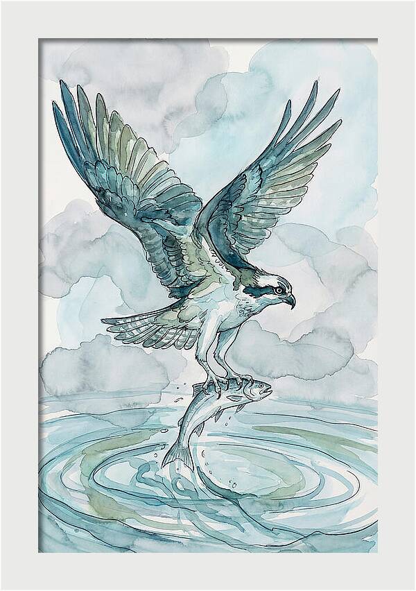 Osprey Catching Fish