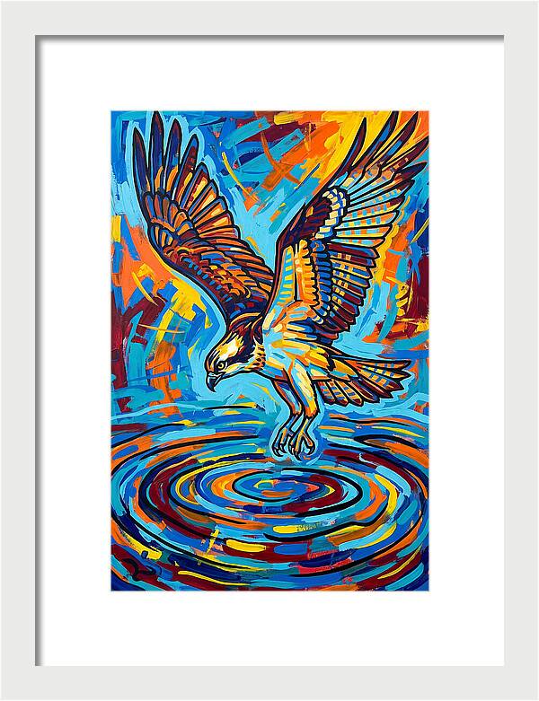 Osprey In Vibrant Flight