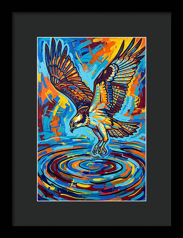 Osprey In Vibrant Flight