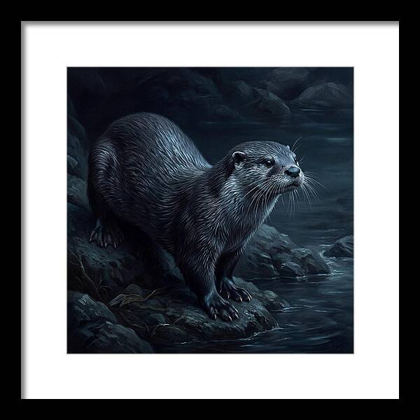 Otter By The Waters Edge