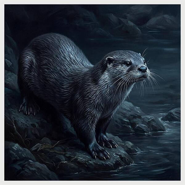 Otter By The Waters Edge