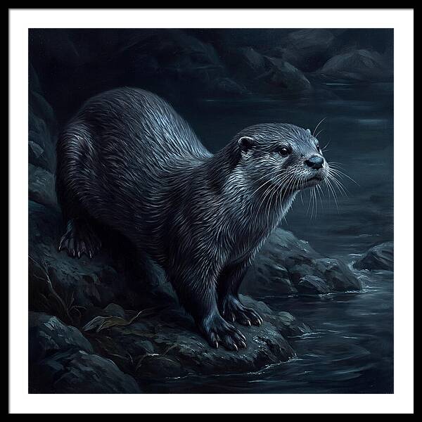 Otter By The Waters Edge