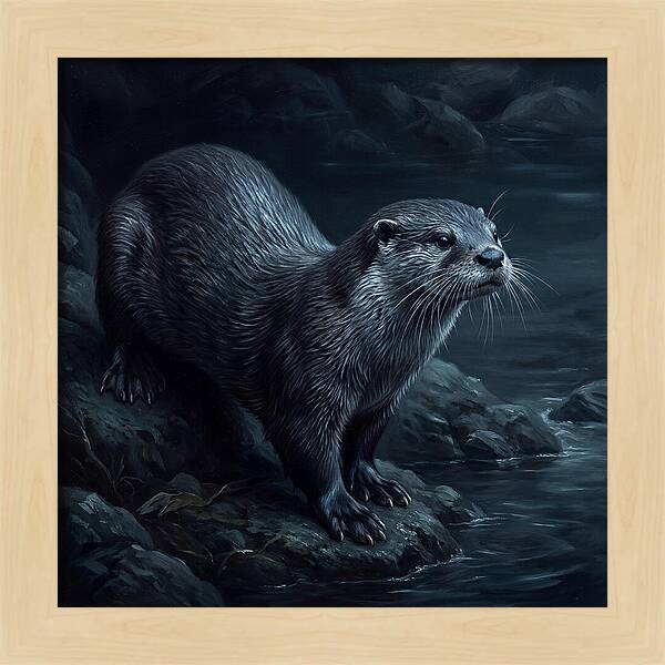 Otter By The Waters Edge