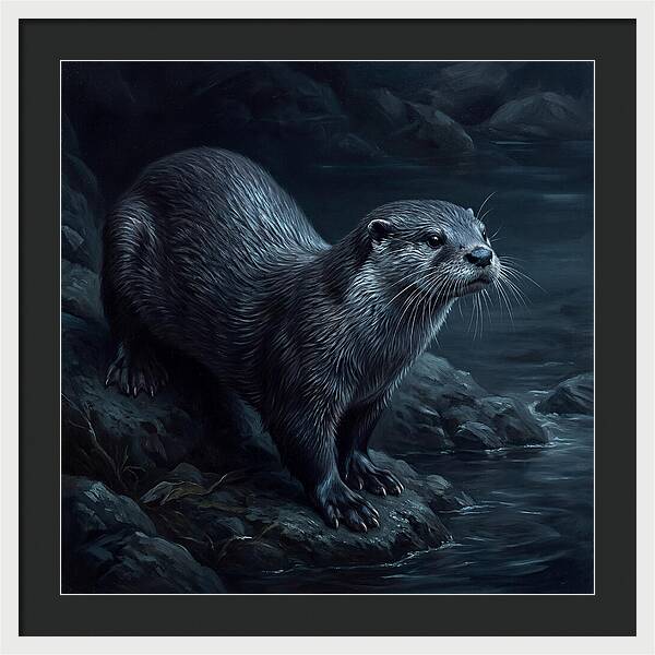 Otter By The Waters Edge