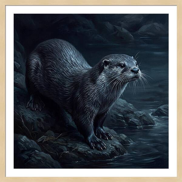 Otter By The Waters Edge