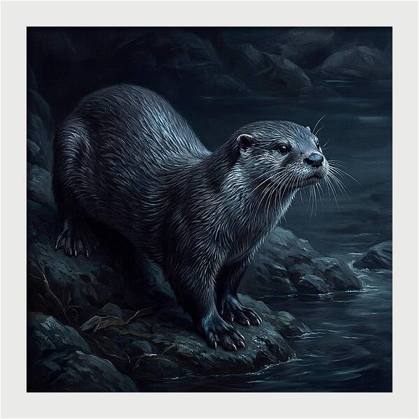 Otter By The Waters Edge