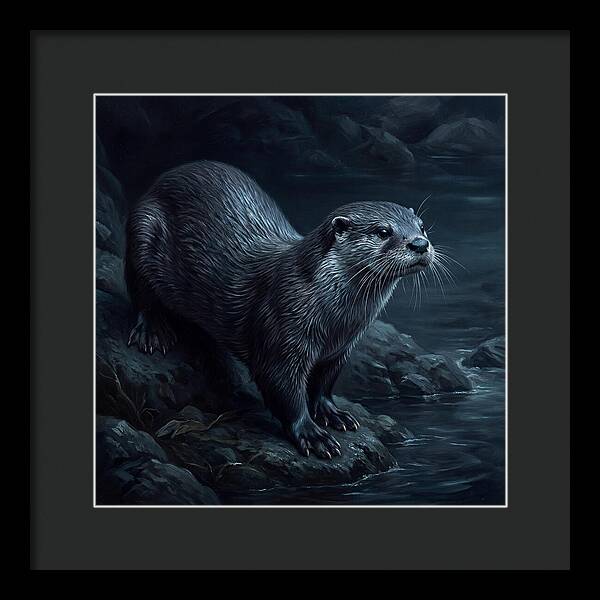 Otter By The Waters Edge