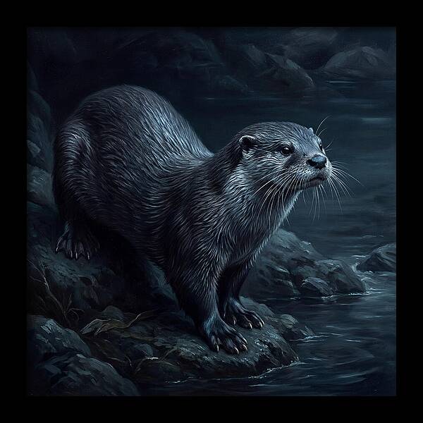 Otter By The Waters Edge