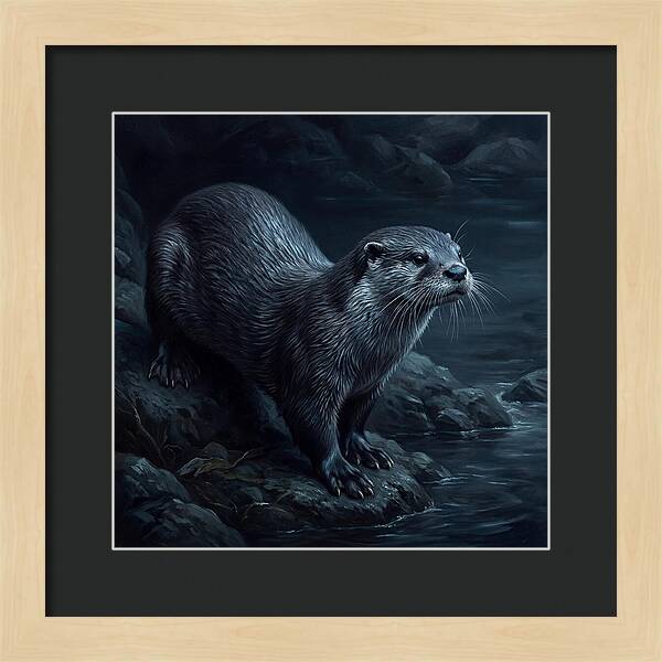 Otter By The Waters Edge