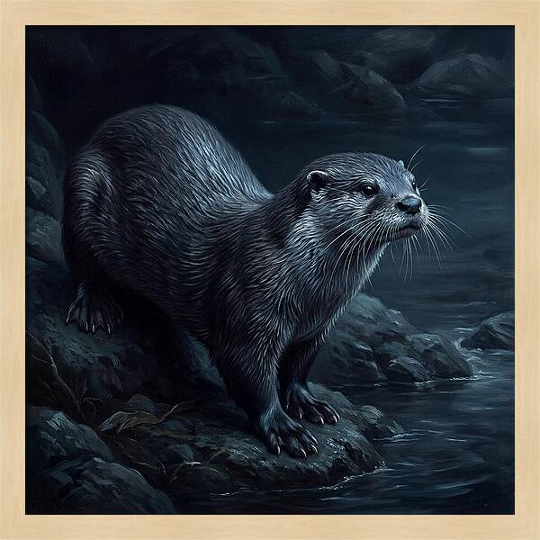 Otter By The Waters Edge