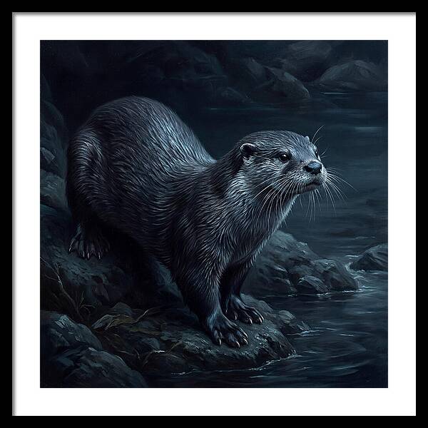 Otter By The Waters Edge