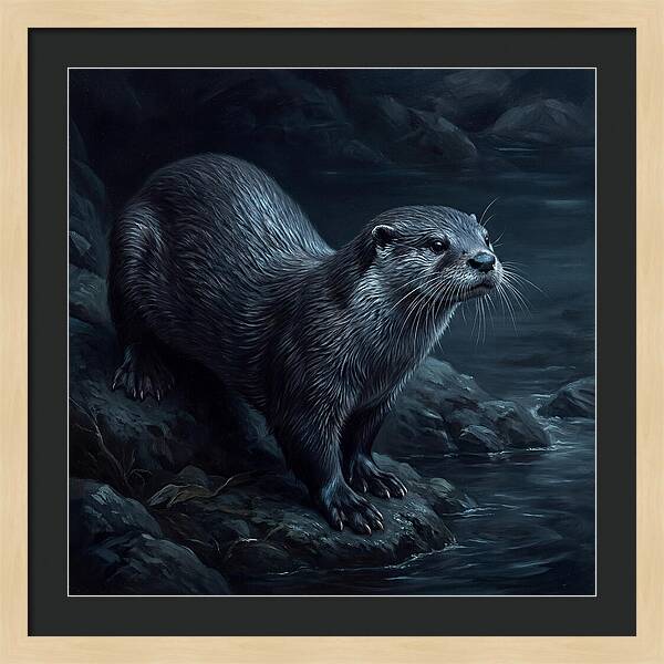 Otter By The Waters Edge