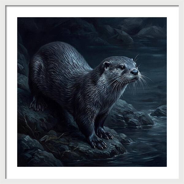 Otter By The Waters Edge