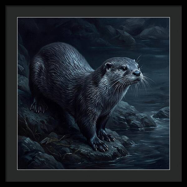 Otter By The Waters Edge
