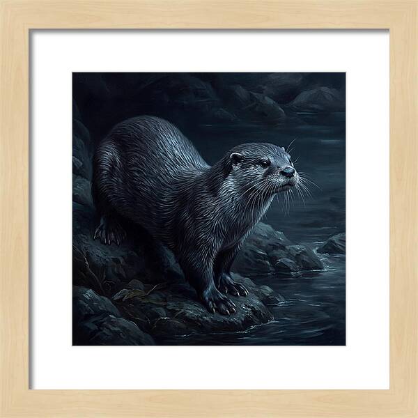 Otter By The Waters Edge