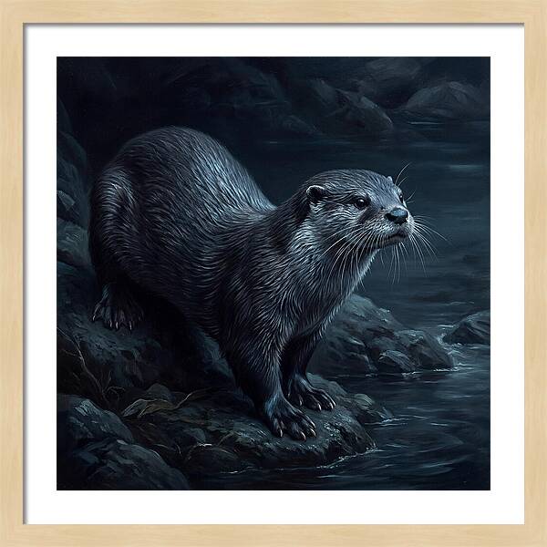 Otter By The Waters Edge