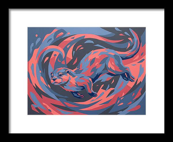 Otter In Motion
