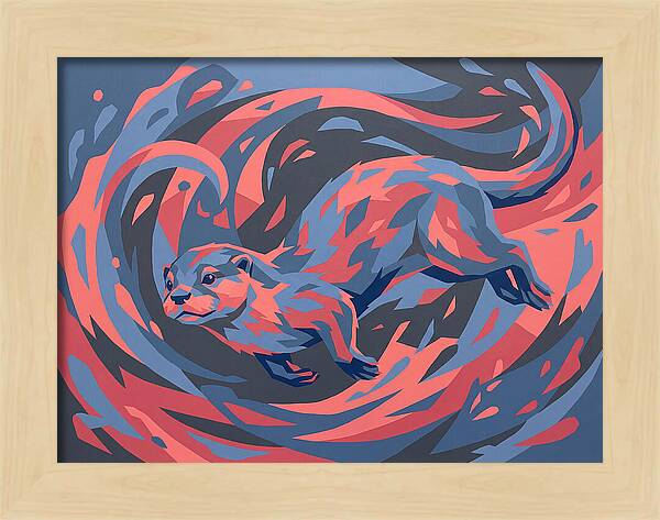 Otter In Motion