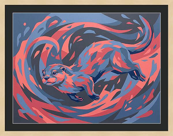 Otter In Motion
