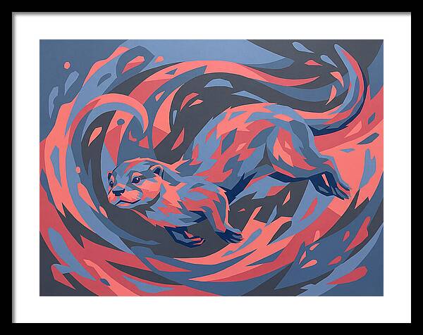 Otter In Motion