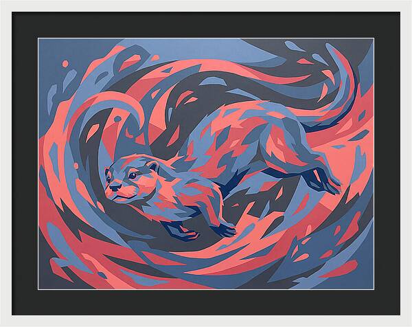 Otter In Motion
