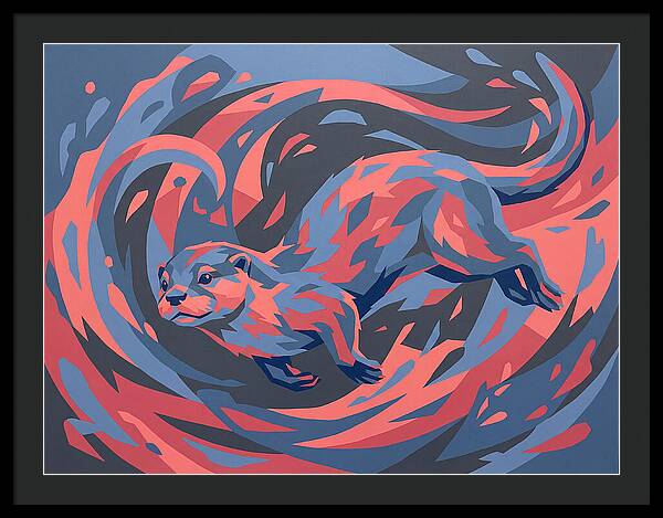Otter In Motion