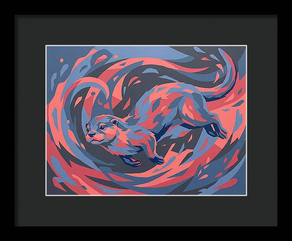 Otter In Motion