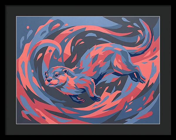 Otter In Motion