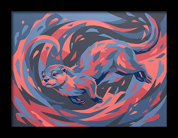 Otter In Motion
