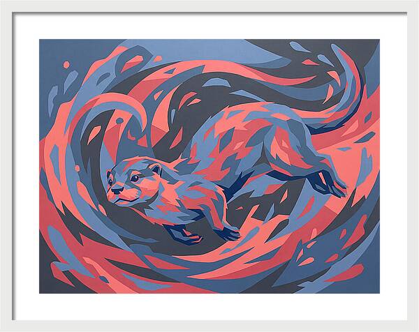 Otter In Motion