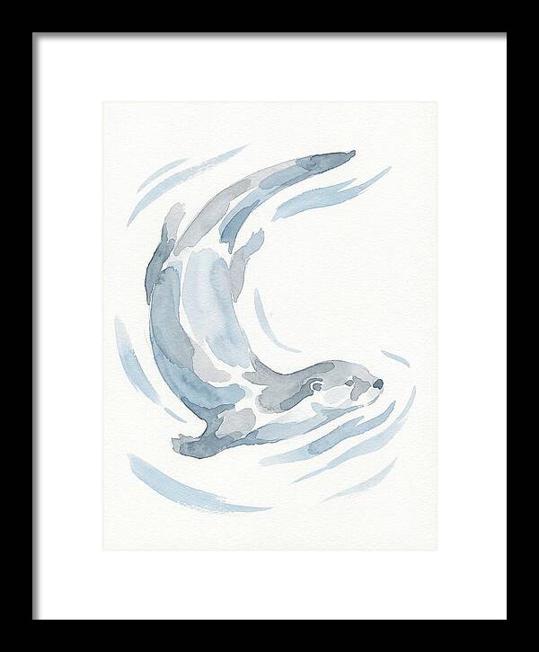 Otter Swimming Gracefully
