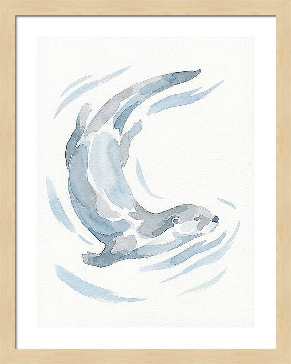 Otter Swimming Gracefully